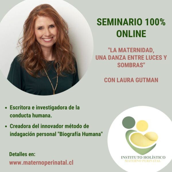 Seminario Online Maternidad una Danza entre luces y sombras" con Laura Gutman